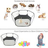 portable pet playpen fashion open small animal cage game playground fence for hamster chinchillas guinea pigs indoor outdoor