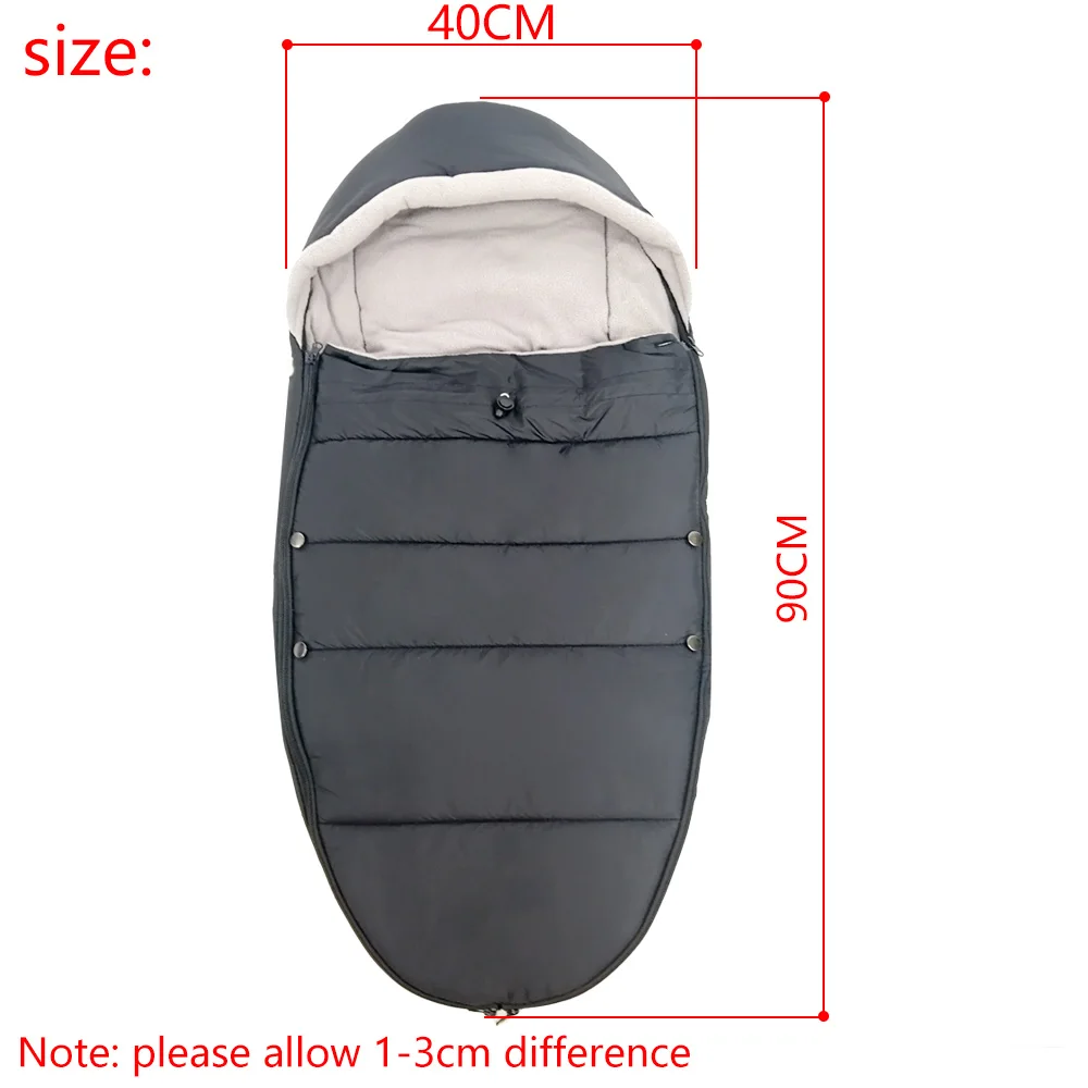 Спальный мешок для детской коляски защита от ветра холода и сохранения тепла