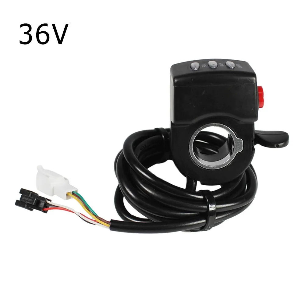 

36V/48V Throttle Thumb Control Assembly For Electric Bicycle Scooter E-Bike Finger Thumb Throttle Control Kit Accessories
