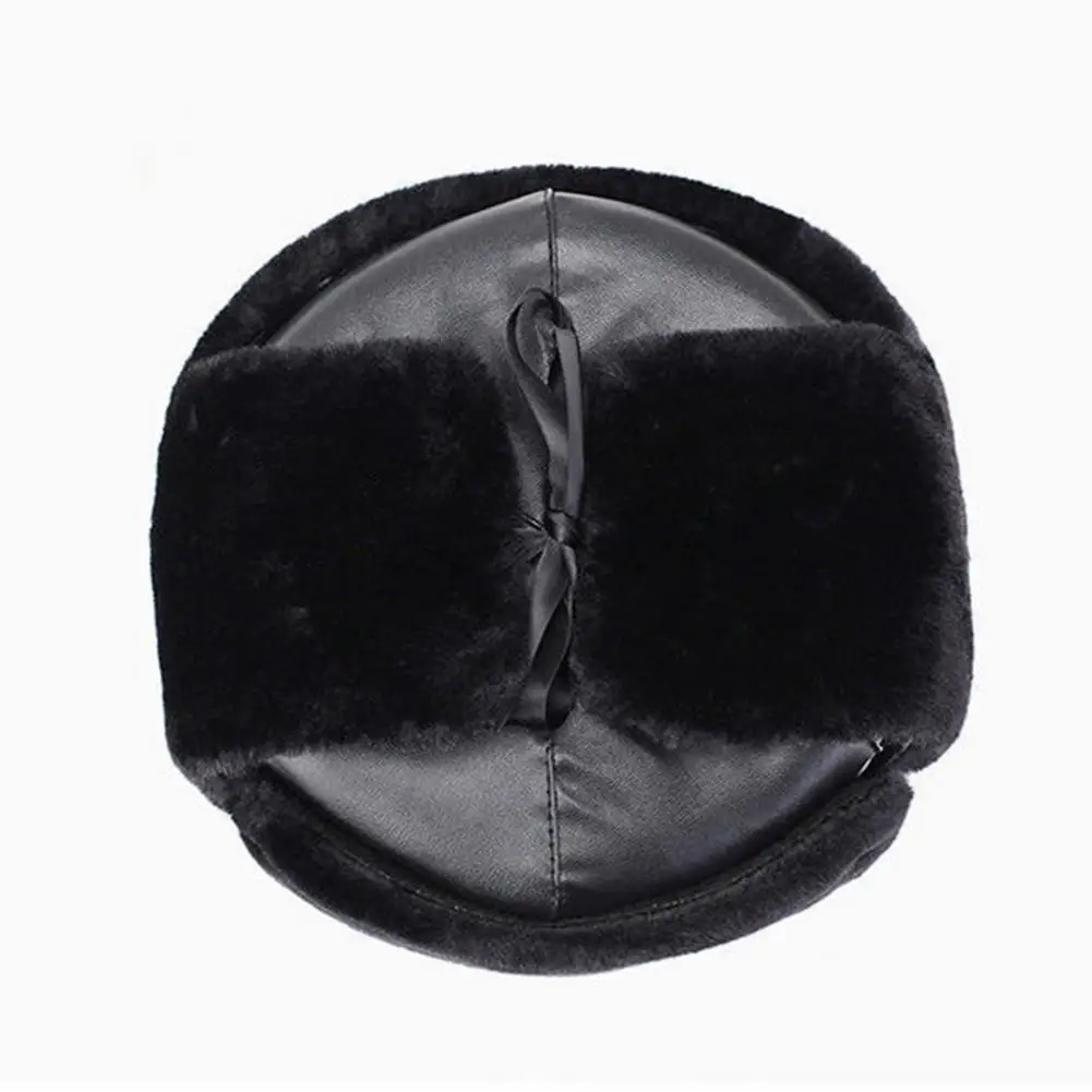 

4 Styles Fashionable Cold-proof Ear Flap Hat Nap Bomber Cap Versatile for Skiing