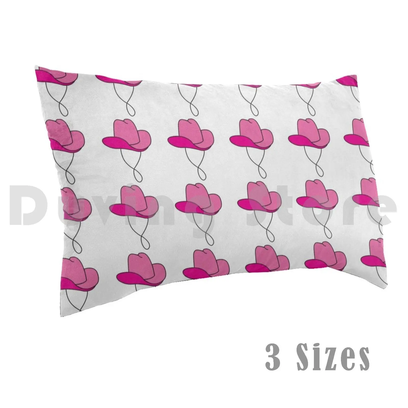 

Pink Cowboy Pillow Case Printed 50x75 Pink Cowboy Cup Cute Cowboy