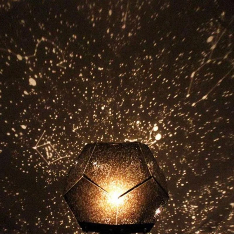 LED Nacht Licht Sternen Himmel Projektor 3D Projektion Lampe USB Lade Hause Planetarium Kinder Dekoration Chambre Umgebungs Beleuchtung