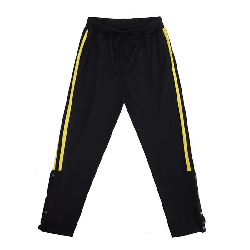 Мужские брюки для бега повседневные на молнии карманы джоггеры спортивные штаны