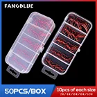 Тройной рыболовный крючок 50 шт.коркор., 246810 #, тройные Крючки с бородкой из высокоуглеродистой стали, рыболовные снасти 2022 для рыбалки