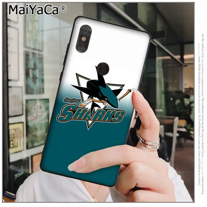 A5 Чехол для телефона MaiYaCa San Jose Sharks высокого качества для xiaomi mi 6 8 se note2 3 mi x2 redmi 5 5plus note 4 5 5 - Цвет: A5