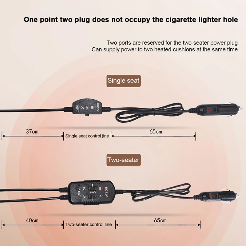 Чехол на сиденье автомобиля dooфен с подогревом для всех моделей Hyundai SANTAFE solaris TUCSON