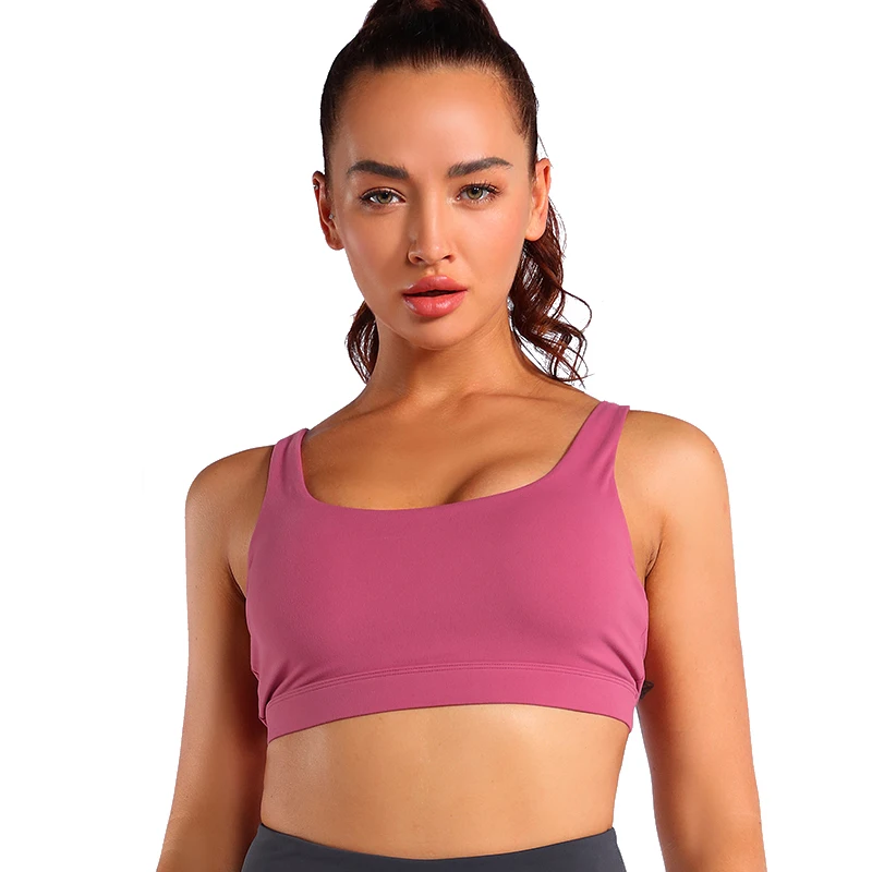 

2020 Yoga Vest Sports Bra Yoga Workout Vest Red High-elastic Fitness Quick Drying Top for Women Gym Clothing Athletic Underwear