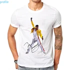 Мужская футболка с покемоном, Фредди Меркурий, королева, мужские футболки, хип-хоп, хипстерская футболка, повседневные футболки, топы в стиле Харадзюку