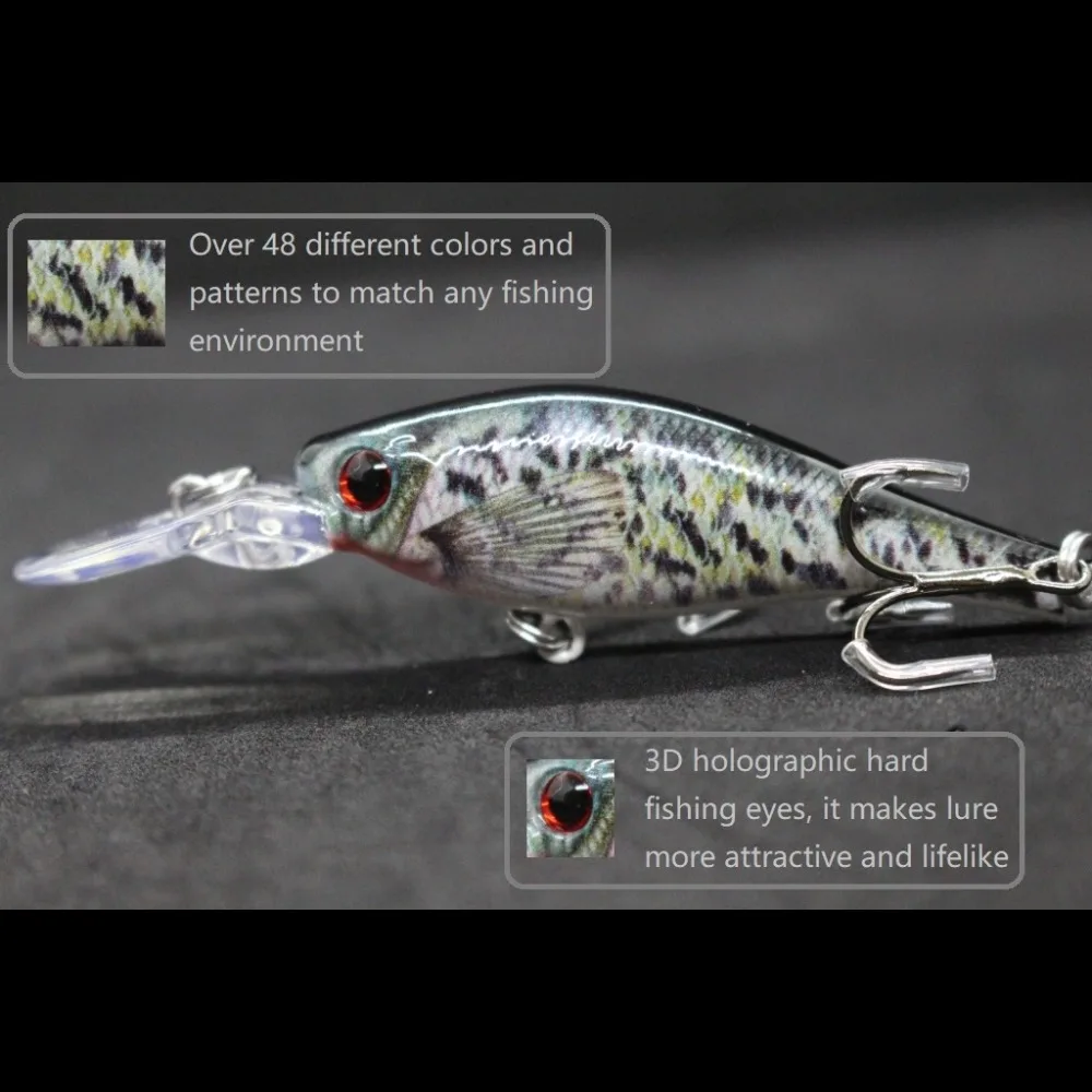 Новинка реалистичные цвета wLure бренд Crankbait литье приманка с качественным тройным крючком 7,2 г 8,5 см Jerkbait на заказ живопись HM515