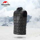 Куртка Naturehike пуховая Ультралегкая для улицы, 95% белый гусиный пух, зима-осень, сохраняет тепло, пуховый жилет для мужчин и женщин, 1000 пушистый пух