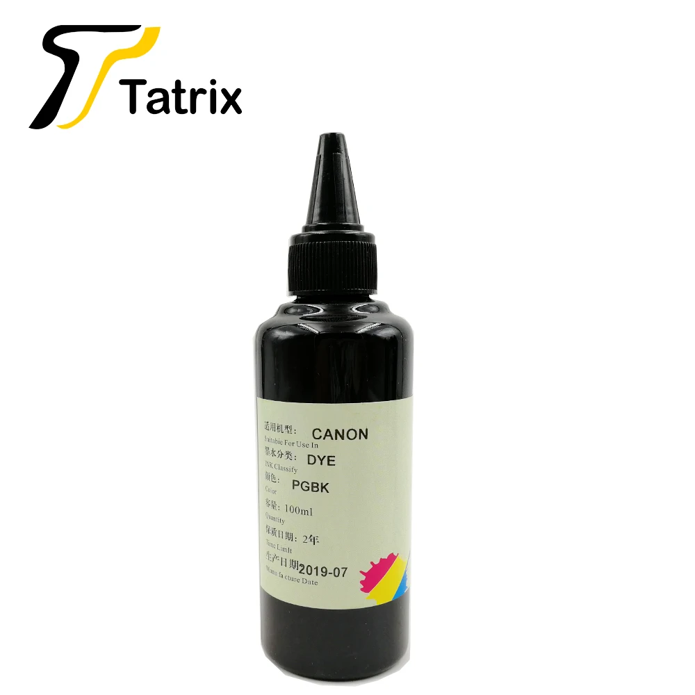 Tatrix 6 бутылок 100 мл Canon серии запасные чернила для картриджей PGI 780XL PIXMA