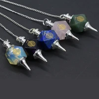 natural stone waist keychains cone shape rose quartzs lapis lazulis waist chain for women jewerly party gift chain length 17cm