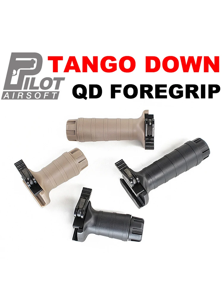 Тактический нейлоновый вертикальный шрапнель PilotAirsoft GBB TD QD Grip M4 TANGO DOWN FrontGrip Water Bomb