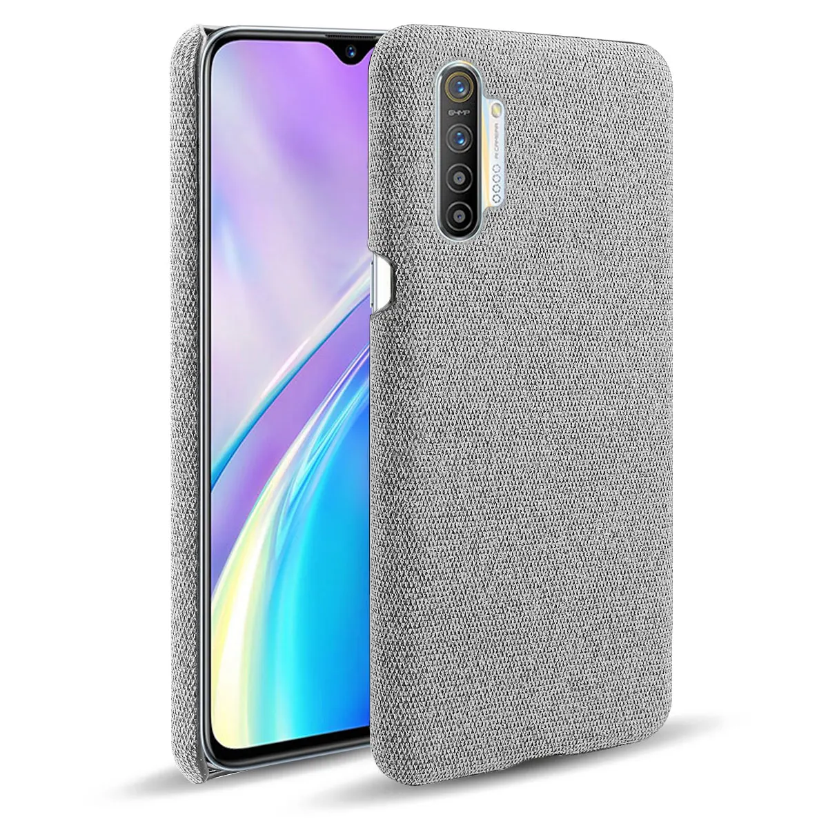 Чехлы для OPPO Realme 2 Pro 3 5 Q U1 X X2 XT Reno 10X ZOOM ACE RX17 Neo K1 Тонкий ретро тканевый жесткий чехол