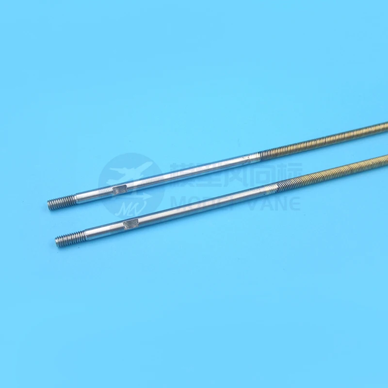 Conjunto de eje Flexible de 4mm, eje de transmisi&oacute;n de reserva positiva integrado de 350mm para barcos el&eacute;ctricos RC sin escobillas, 1 unidad-4