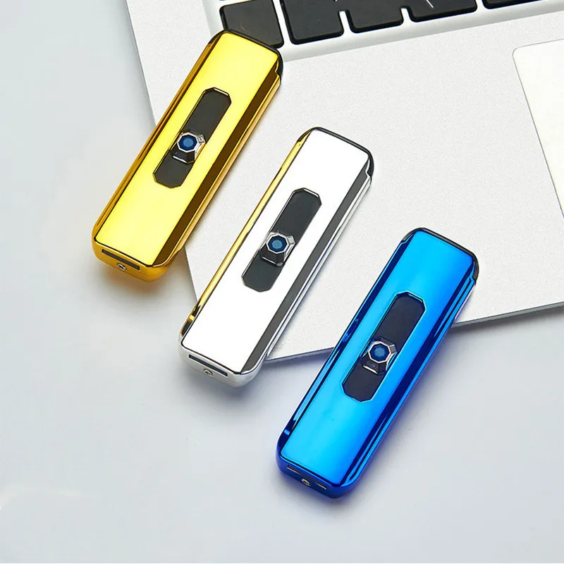 USB-зажигалка для сигарет ветрозащитная электрическая зажигалка перезаряжаемая