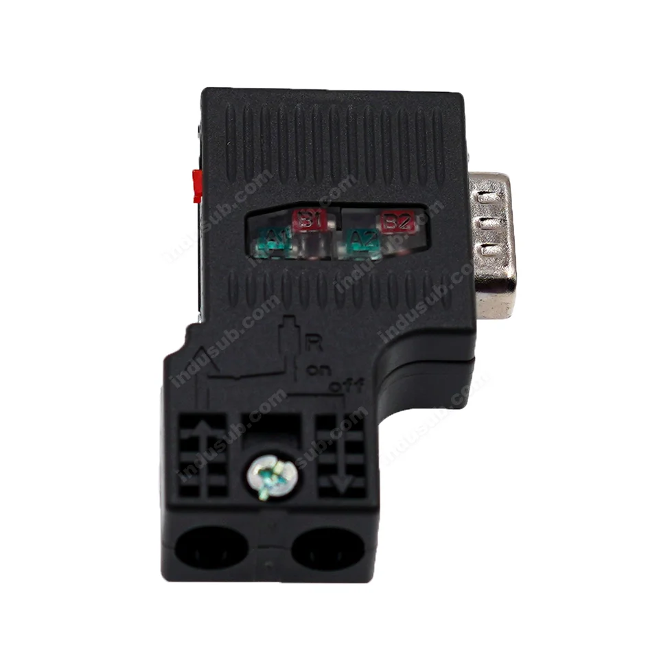 Разъем 6ES7 972-0BA52-0XA0 6ES7972-0BA52-0XA0 для быстрого подключения Profibus на 90 градусов без