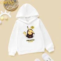 harajuku kawaii cartoon hoodie kids anime sweatshirts baby boys girls chidrens clothes winter jacket cool streetwear birthday