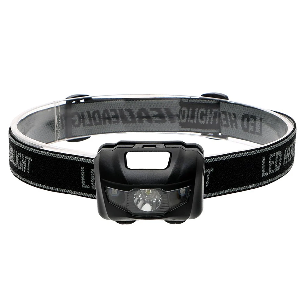 

Head Torch Lamp 4modes Camping Hiking USB Rechargeable Headlamp High Power Motion Sensor 3W Running Strong Light Super Bright