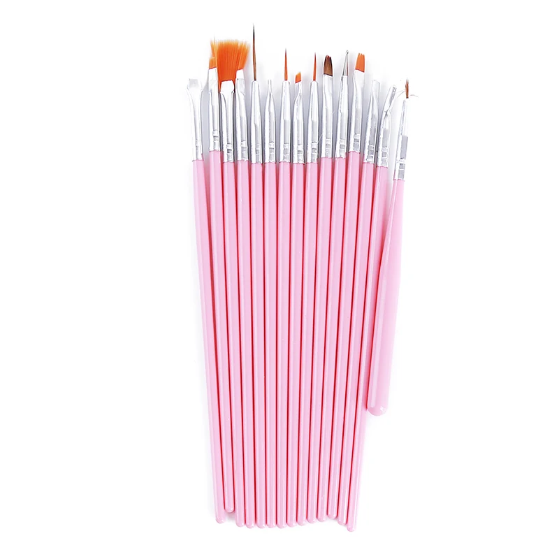 15 шт. инструменты для ногтей кисть точечных ручка рисования дизайна гелем