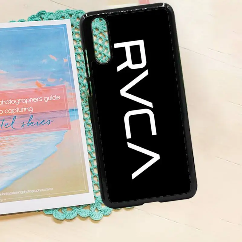 

RVCA logo design pattern high quality luxury shell Phone Case PC for iPhone 11 12 pro XS MAX 8 7 6 6S Plus X 5S SE 2020 XR