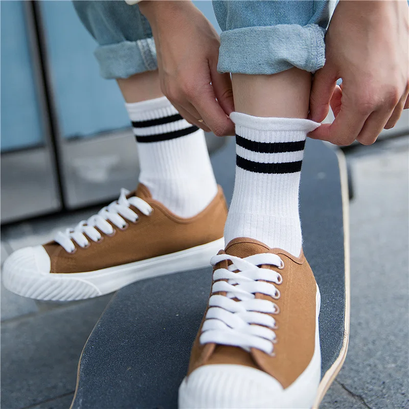 6 стилей хлопковые спортивные белые короткие носки для женщин модные популярные