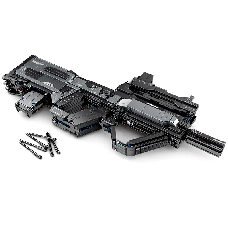 Сембо Swat Wars город полиция оружие Строительный Блок военный пистолет 95 штурмовые