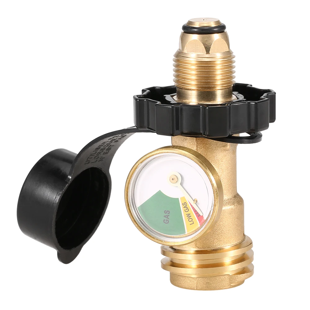 Адаптер для резервуара с пропаном Lixada твердая латунь регулятор клапана