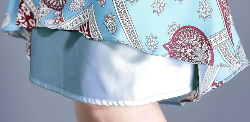 

2020 spring summer Women Satin Trumpet Mermaid Skirts Female Fashion Print One Step Slim Hip Skirts Office Work Skirts r847