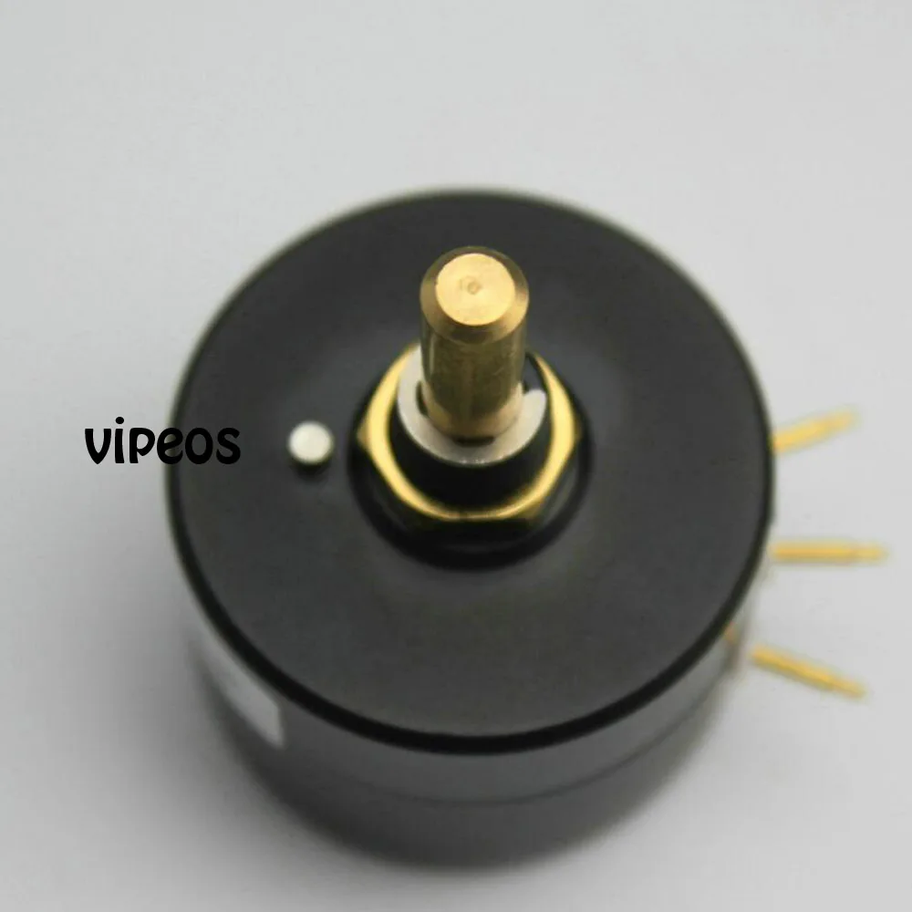 1PC EIZZ 24-Step Mono Attenuator Volume Potentiometer 100K M24T-BH100K-700 65db for Audio HIFI DIY Vintage Tube Amplifier | Электроника