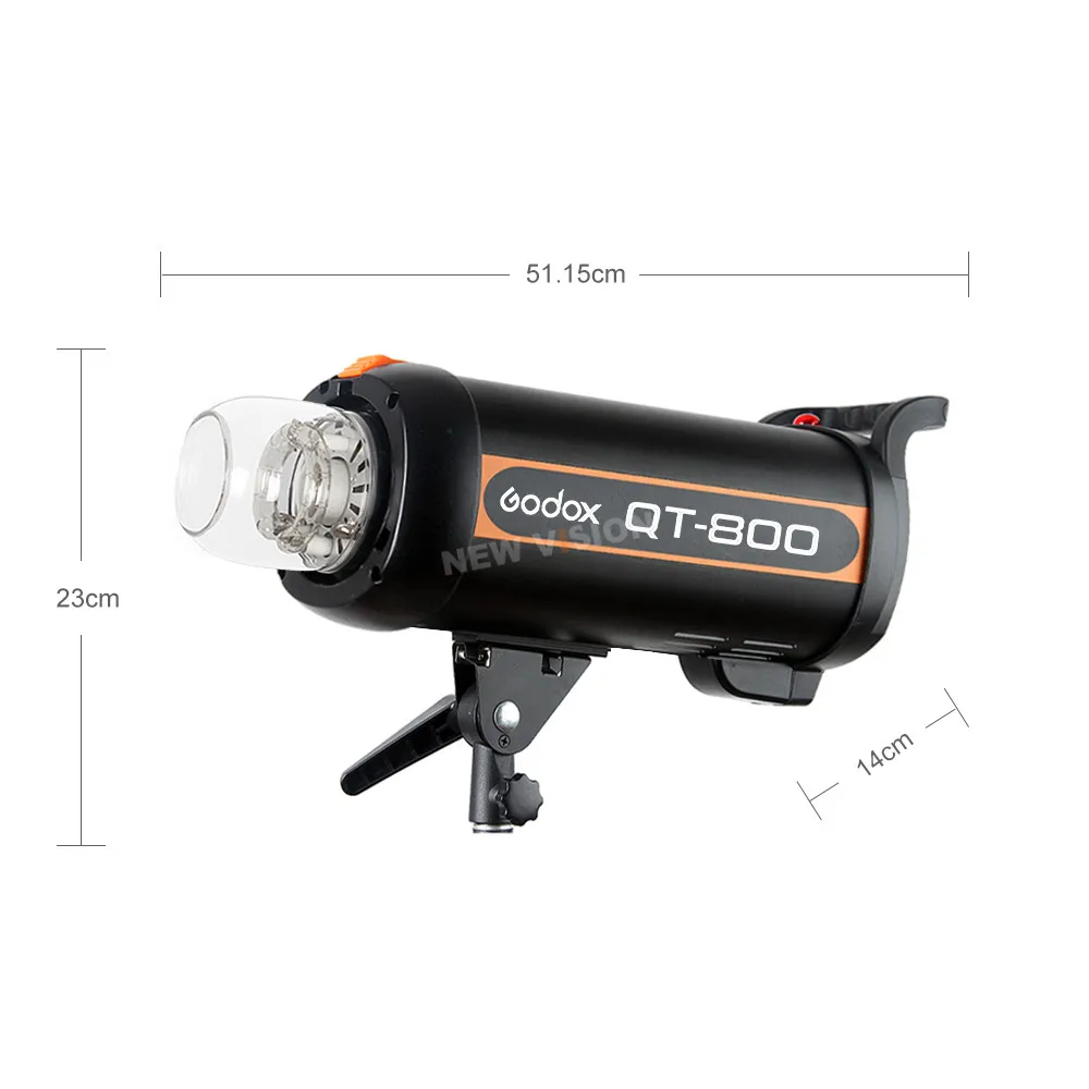 Студийная Стробоскопическая фотовспышка Godox QT-800 QT800 800Ws для портретной модной