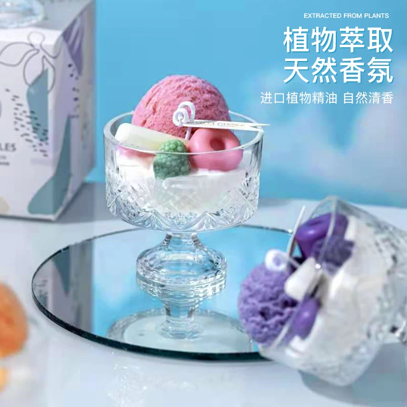 

Креативная Свеча для торта, аромат для свадьбы, романтическая Скандинавская свеча ручной работы, соевая ароматерапия, велы, парфюмы, домашн...