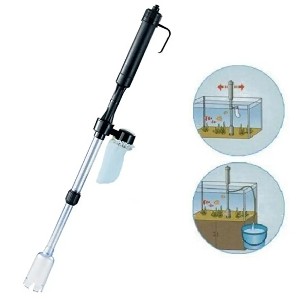 Автоматический водный сменник для аквариума Электрический Очиститель песка