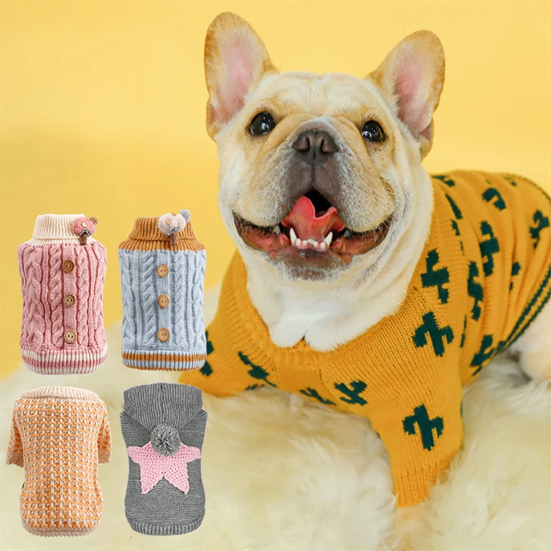 

Winter Pet Clothes Cat Dog Clothes For Small Dogs Warm Cute Dog Clothing Coat Jacket Sweater York Chihuahua Costume For Dogs