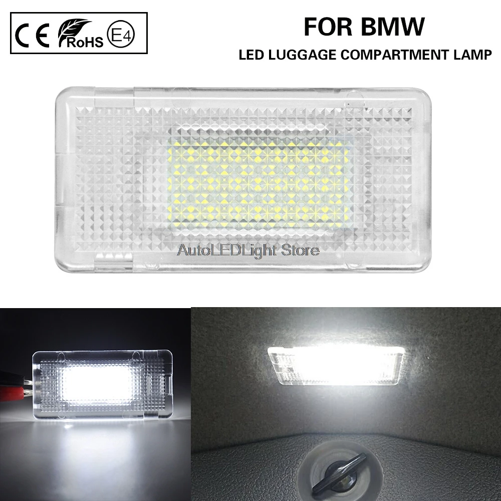 

1X LED Luggage Trunk Lights Interior Glove Box Lamp Footwell Light For BMW E81 E82 E87 E88 F20 F21 E36 E46 F10 E84 E90 E38 E39