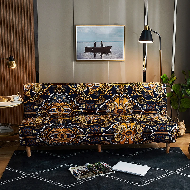 

Чехлы для диванов без подлокотников, эластичный чехол для кровати, складной, для дивана, Натяжной футон