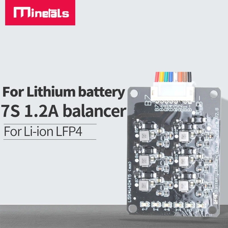 

7s сбалансированный модуль 24 в Li-Ion lifepo4 1.2a печатная плата со светодиодсветильник эквалайзером Wii Balance