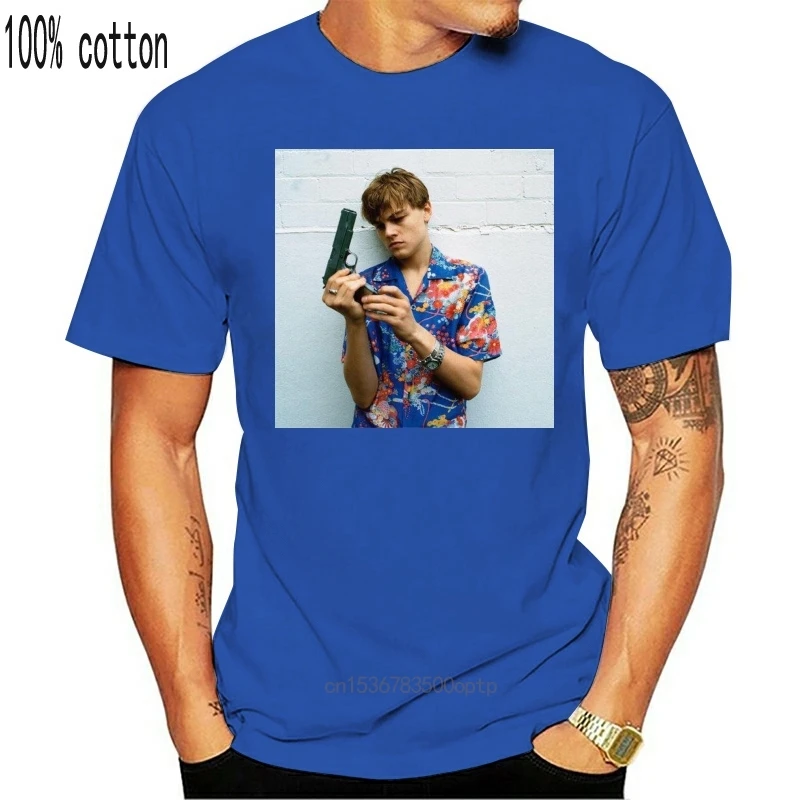 

New T Shirt Leonardo Dicaprio Romeo Movie The Happiness Is Han My 2021 Summer Fashion Funny Print Tshirts