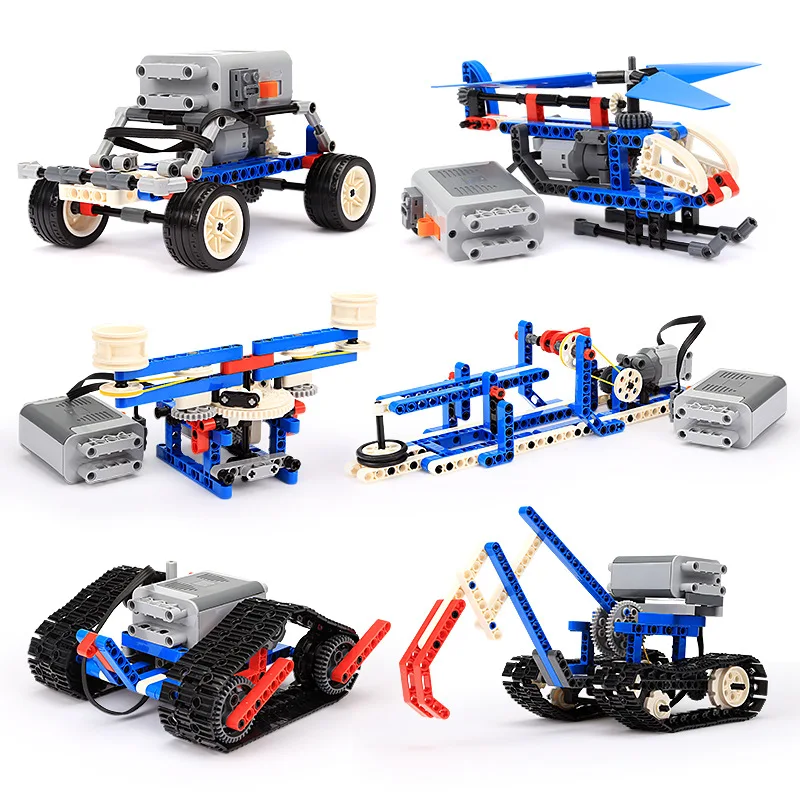 

Creative 2-in-1 Stem Toys Education Robot Toys DIY Assembled Kit Science Blocks For Children