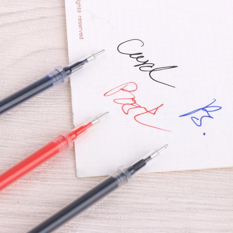 

8Pcs/Set 0.5mm Tip Gel Ink Pen Refills Smooth Writing Study Office Supplies