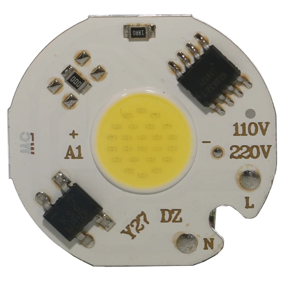 220V LED COB Chip 20W 30W 50W Smart IC No Need Driver 3W 5W 7W 10W Bulb Lamp for Flood Lighting Spotlight source | Лампы и освещение