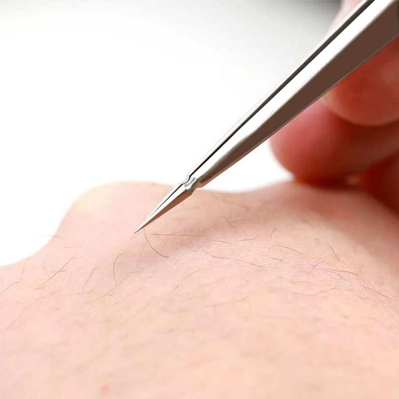 2UUL пинцет с ручной отделкой 3D Прецизионная острая Летающая линия супержесткий