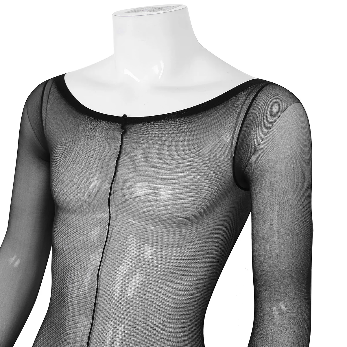 Мужское нижнее белье эротическое с закрытым пенисом облегающее боди мужские