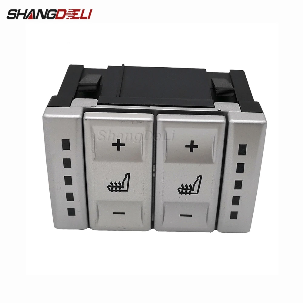 

Silver Car Seat Heating Button Control Switch For Ford Mondeo MK3 S-Max