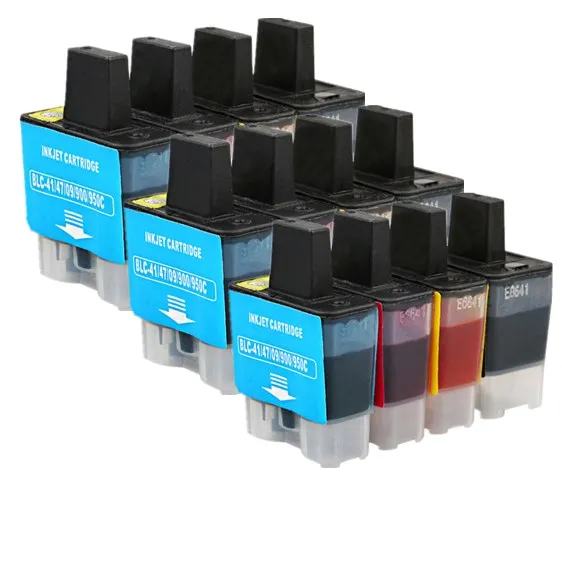 3SET 12PCS LC-09 LC-41 LC-47 LC-900 LC-950 чернильные картриджи MFC-3240C MFC-3340CN MFC-5440CN MFC-5840CN струйный принтер - Цвет: 3SET 12PCS