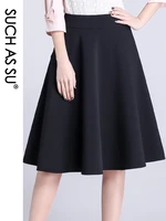 such as su new fashion 2020 autumn winter womens pleated skirts sexy big hem s m l xl xxl xxxl size female black skirt
