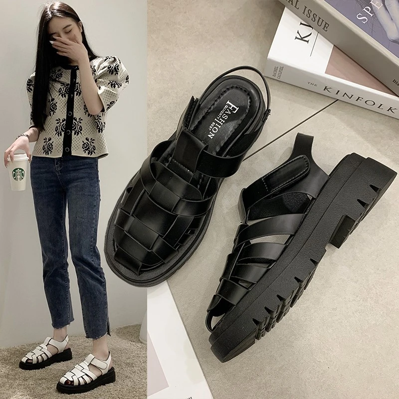 

Ladies' Sandals, New Fashion Women Outdoor Baotou Root Casual Women's Sandals Women Shoes