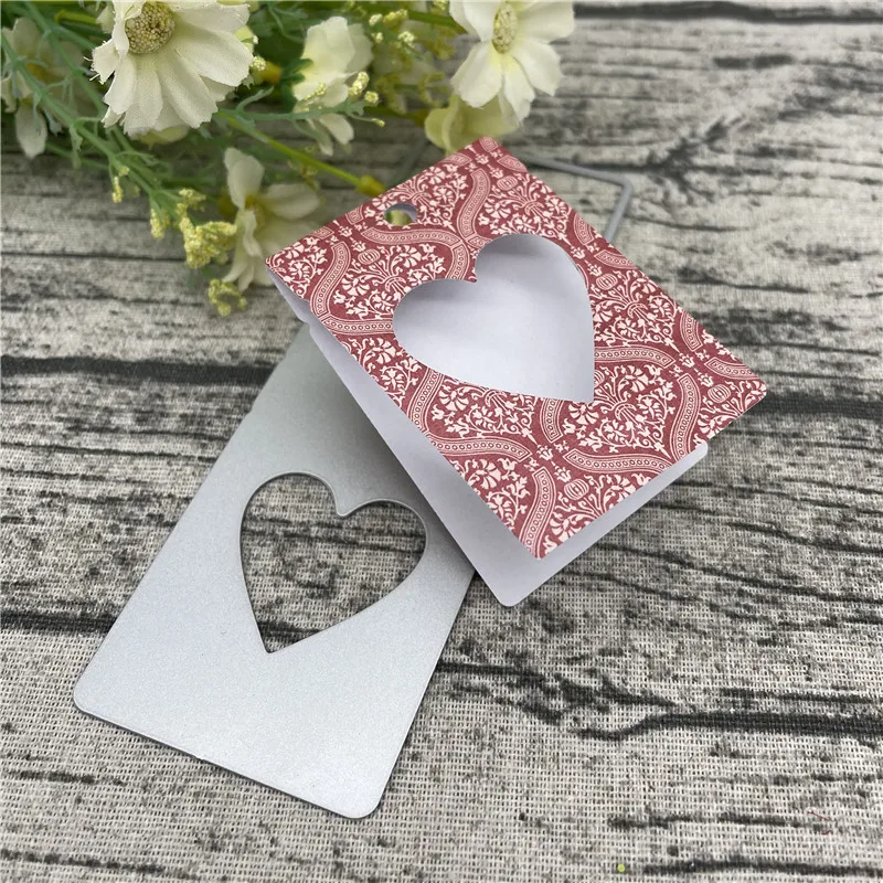 

Fold Over Window Tag Frame Craft Metal Cutting Dies For DIY Scrapbooking Album Embossing Paper Cards Decorative Crafts