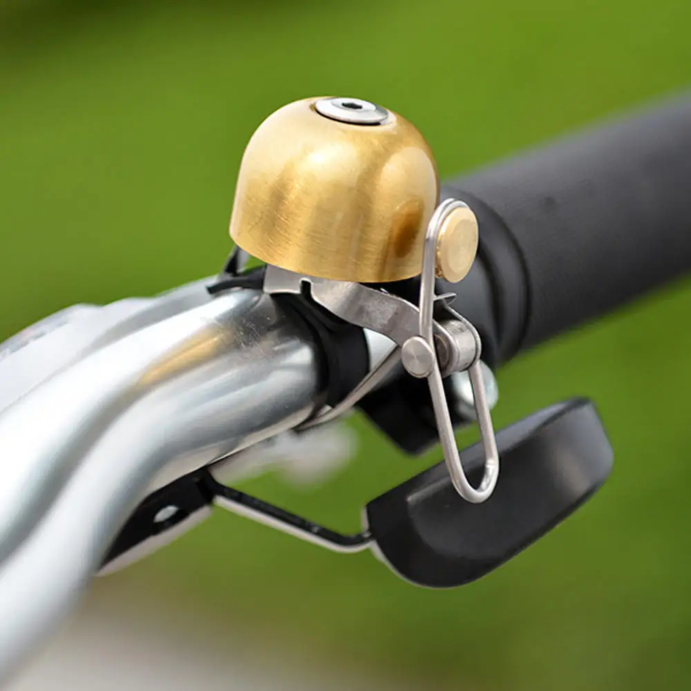 Велосипедный звонок в стиле ретро громкий звук для горного велосипеда складной