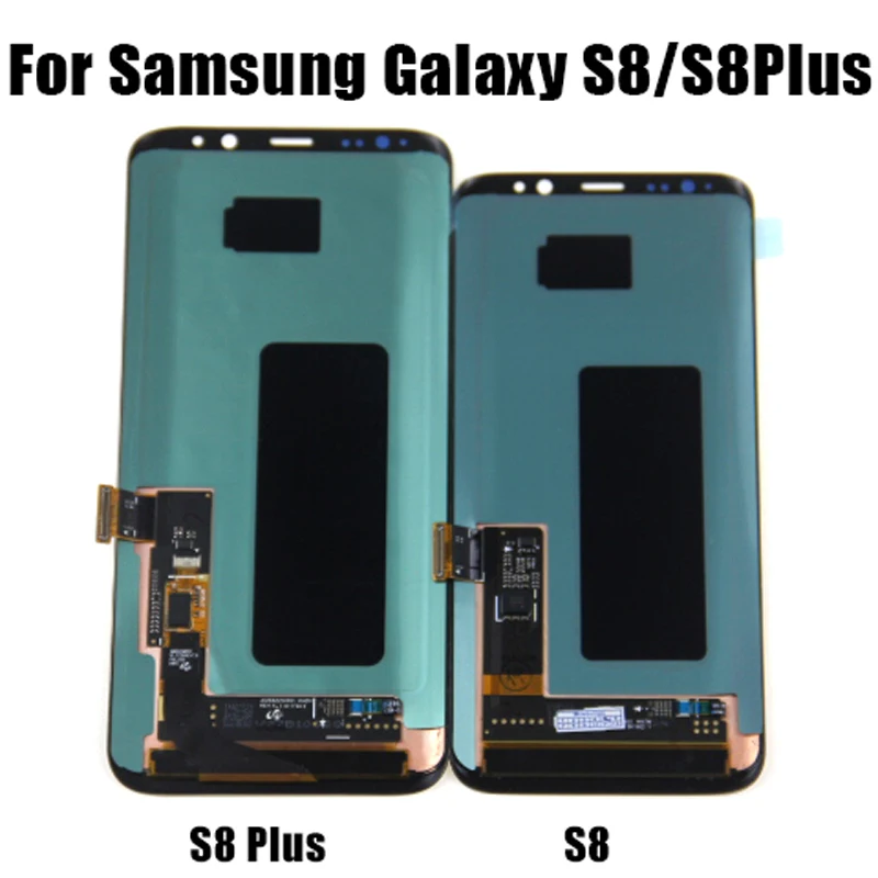 Для Samsung Galaxy S8 plus G950F G950A G955f G955u ЖК дисплей с дигитайзером сенсорного экрана Super AMOLED